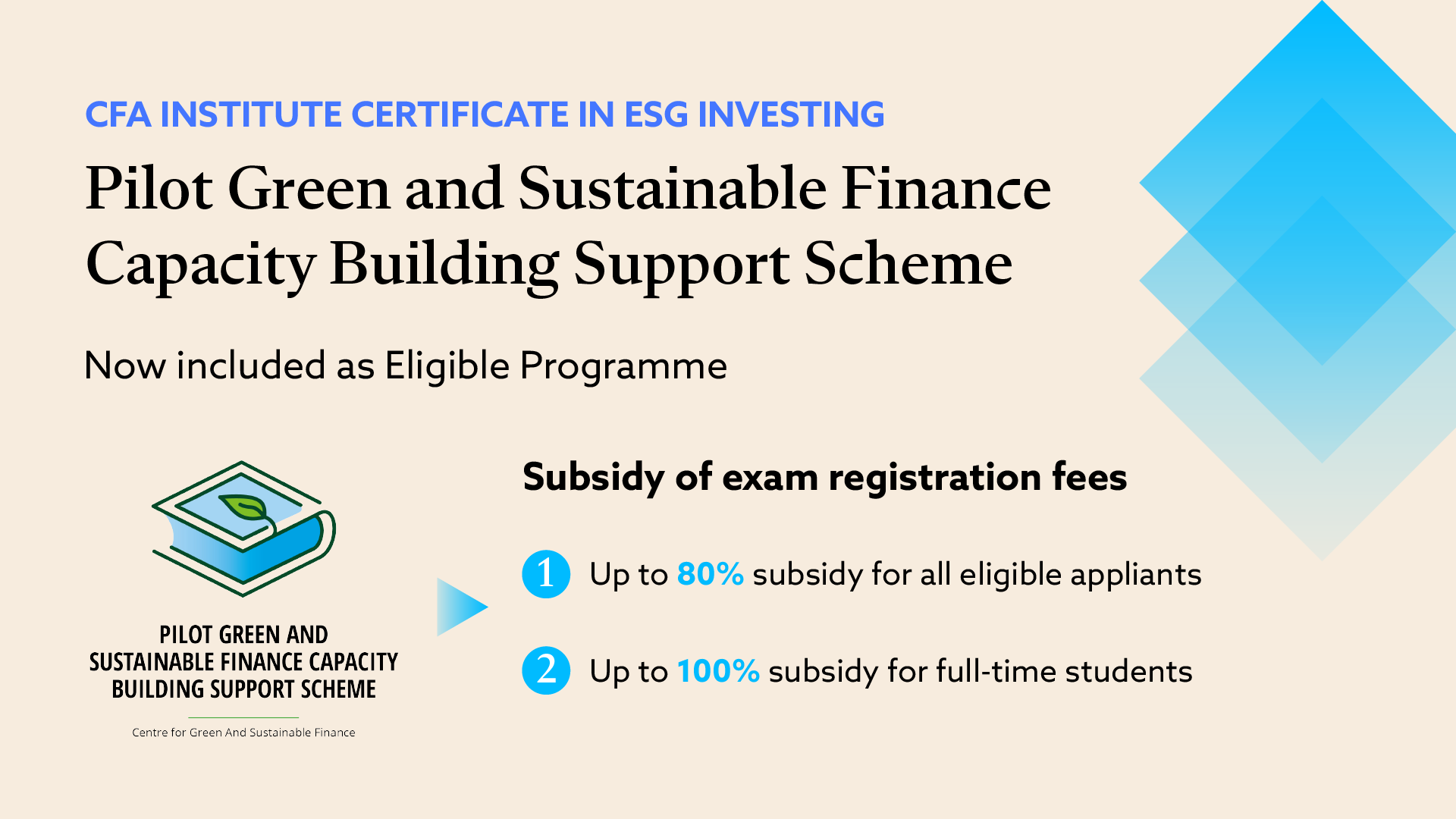 ESG Credibility - CFA Society Hong Kong 香港特許金融分析師學會